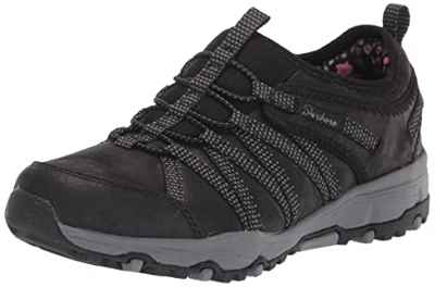 Skechers Seager Hiker, Zapatillas Mujer, Black, 38 EU