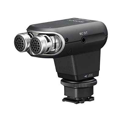 Sony ECM-XYST1M - Micrófono externo para videocámaras Sony, color negro
