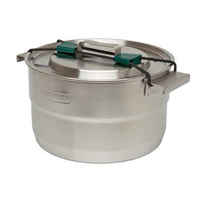 Stanley Adventure Full Kitchen Basecamp Cook Set, Acero Inoxidable, Stainless Steel, 3.5L