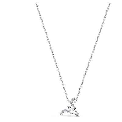 Swarovski Colgante Zodiac II, Aries, blanco, combinación de acabados metálicos