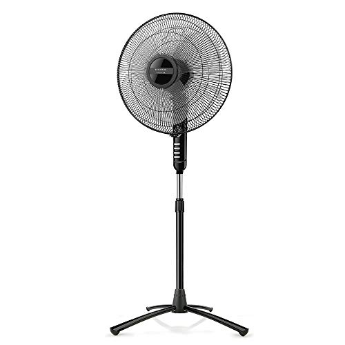 Taurus Ventilador de pie Giratorio, Altura Ajustable