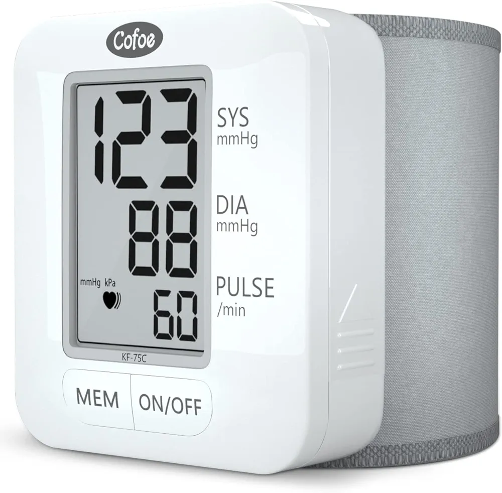 Tensiómetro de muñeca para uso doméstico