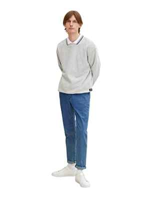 TOM TAILOR Hombre Josh Regular Slim Pantalones vaqueros 1031268, 10113 - Clean Mid Stone Blue Denim, 36W / 32L