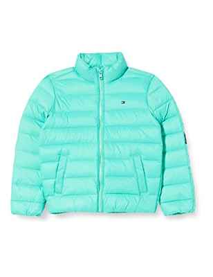 Tommy Hilfiger Chaqueta de plumón Ligero U, Tropic Palm, 6 Años Unisex niños