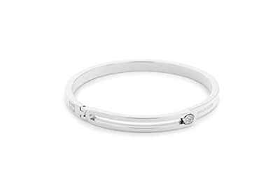 Tommy Hilfiger Jewelry Pulsera para Mujer de Acero inoxidable con cristales - 2780532