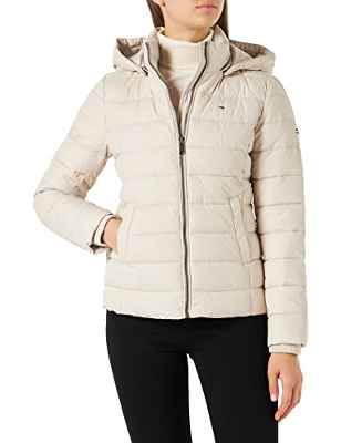 Tommy Jeans Dw0dw13741 Chaquetas acolchadas para Mujer, Beige (Stony Beige), XS