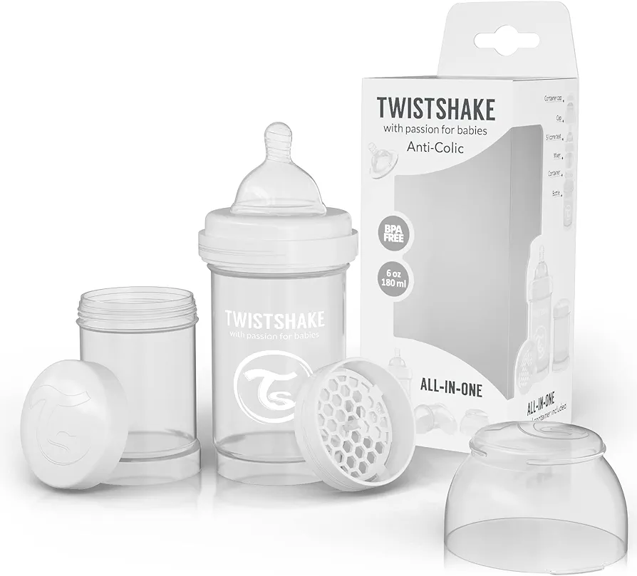 Twistshake Biberón Anti-cólicos con Tetina 