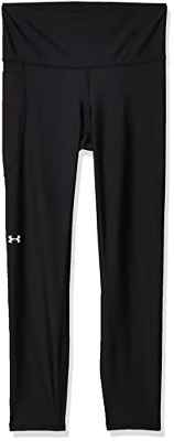 Under Armour HG Armour HiRise 7/8 NS Legging Deportivo, Mujer, Negro (Black/White), XL