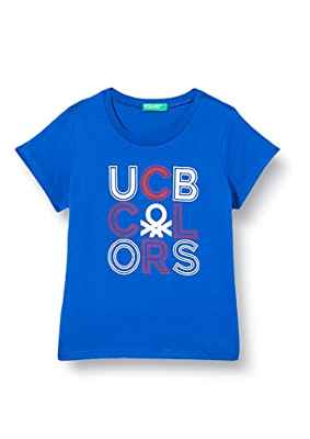 United Colors of Benetton Camiseta 3i1xc155u, Bluette 19r, 104 cm para Niños
