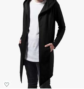 URBAN CLASSICS Cárdigan de Hombre, Sudaderas con Capucha y Mangas Largas, Suéter sin cierre, Algodón (Varias tallas)