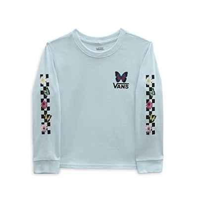 Vans Single Fly Kids Camiseta, Delicate Blue, 6X para Niñas