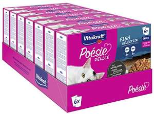 Vitakraft gatos salsa pescado, 42 x 85g