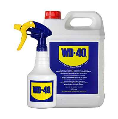 WD-40 Producto Multi-Uso - Garrafa 5L y pulverizador - Formato para usos intensivos