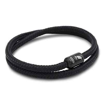 WIND PASSION - Pulsera Magnetica para Hombre y Mujer | Pulseras Marineras Hechas a Mano con Cuerda Nautica Trenzada | Brazalete Surfero Paracord con Cierre Magnético