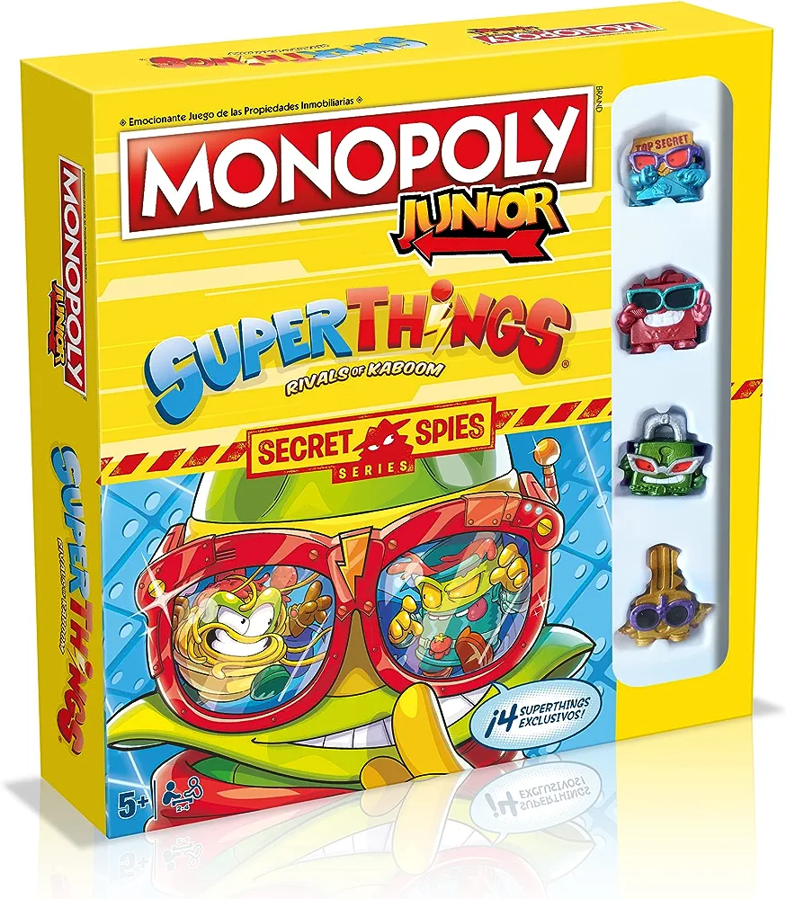 Winning Moves Monopoly - Juego de Mesa de Las Propiedades Inmobiliarias