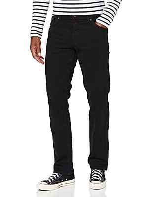 Wrangler Texas Tonal, Vaqueros, Hombre, Negro (Black 100), 40W / 34L