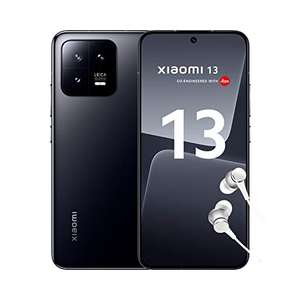 Xiaomi 13 5G - Smartphone de 8+256GB, Pantalla de 6.36” AMOLED de 120Hz, Snapdragon 8 Gen 2, Carga de 67W, 4500mAh, Negro