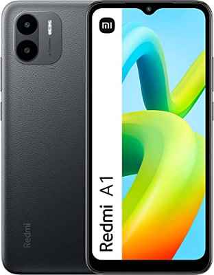 Xiaomi Redmi A1 Smartphone, Pantalla Dot Drop de 6,52", batería de 5000 mAh, cámara de 8 MP, 2+32 GB, Verde Claro
