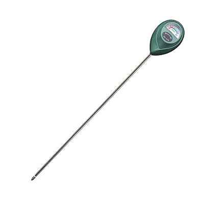 XLUX Medidor de humedad de suelo de uso profundo, sensor indicador de monitor de agua, higrómetro para plantas de maceta grandes en interiores y exteriores, flores, jardinería, agricultura