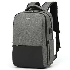 XQXA Mochila de Viaje para Ordenador portátil