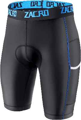 Zacro Pantalon Ciclismo Hombre Corto