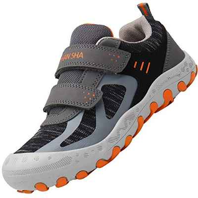 Zapatos para Niños Zapatillas Senderismo Niño Antideslizante Bambas Casual Niña Calzado Chicos Gris 31 EU