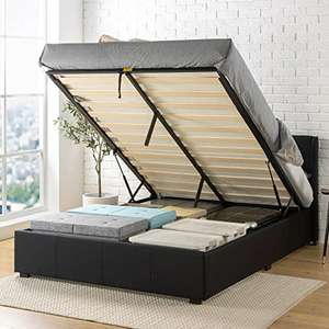 Zinus Canapé abatible de 32 cm con somier tapizado 90x190